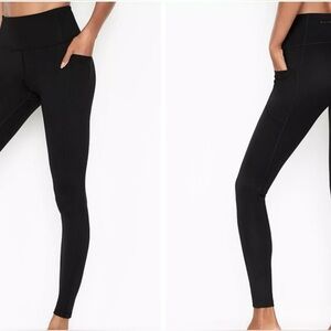VICTORIA SECRET Core Essential Pocket 7/8 Pocket Legging Black Size 8